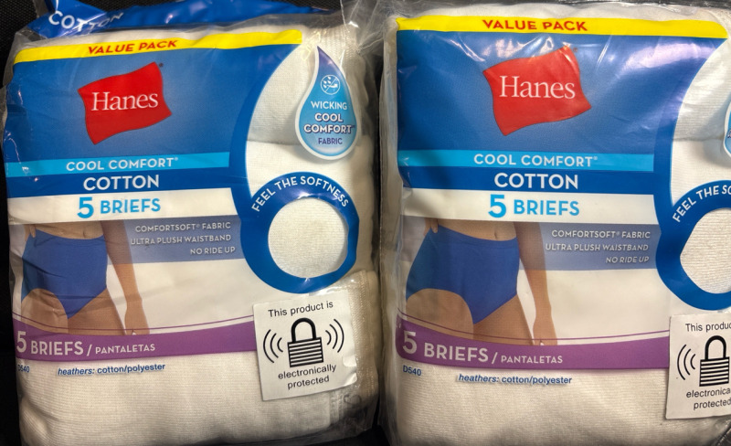 10 New Hanes Cool Comfort Cotton Briefs| Women's | Sport Styling | Size M/6 |