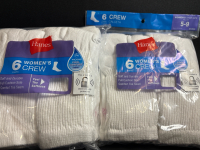 New Hanes 12 Pairs Women's Crew| Size 5-9