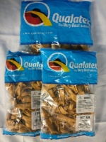300 New Qualatex Gold Balloons
