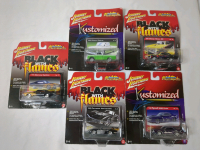 5 Vintage 2005 Johnny Lightning Street Freaks Die-Cast Car Collection In Sealed Pack