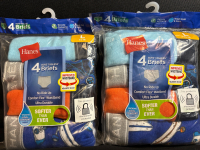 8 New Hanes Tagless Briefs| Boys | Size L 14"-16"|