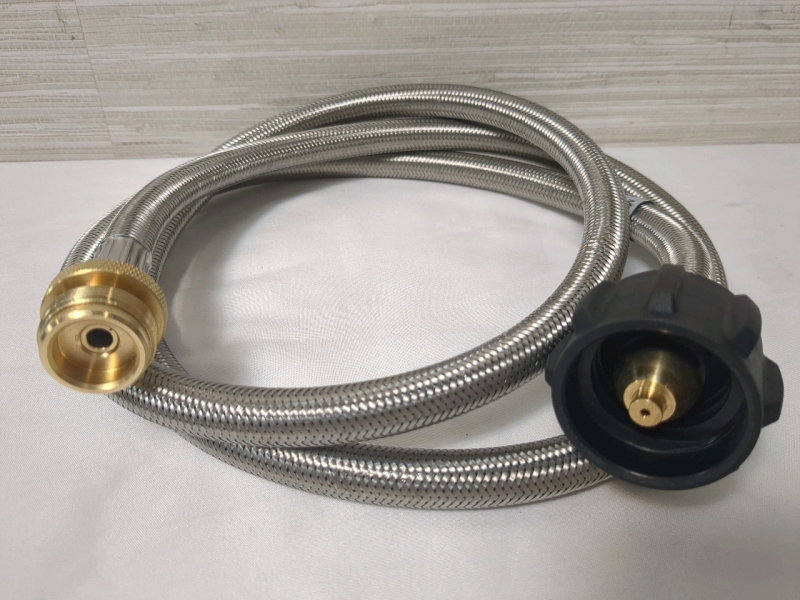 New 5ft Long 1/4 Inch Gas Connector Max Pressure 350 PSIG
