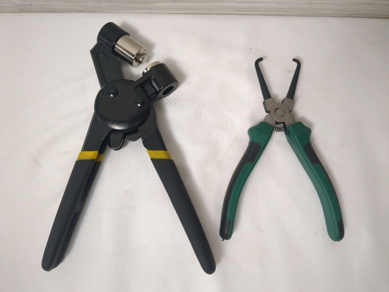 2 New Tools, 1 Fuel Line Pliers, 1 Grommet Punch