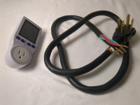 New Heavy Duty Appliance Power Supply Cable & Power Monitor