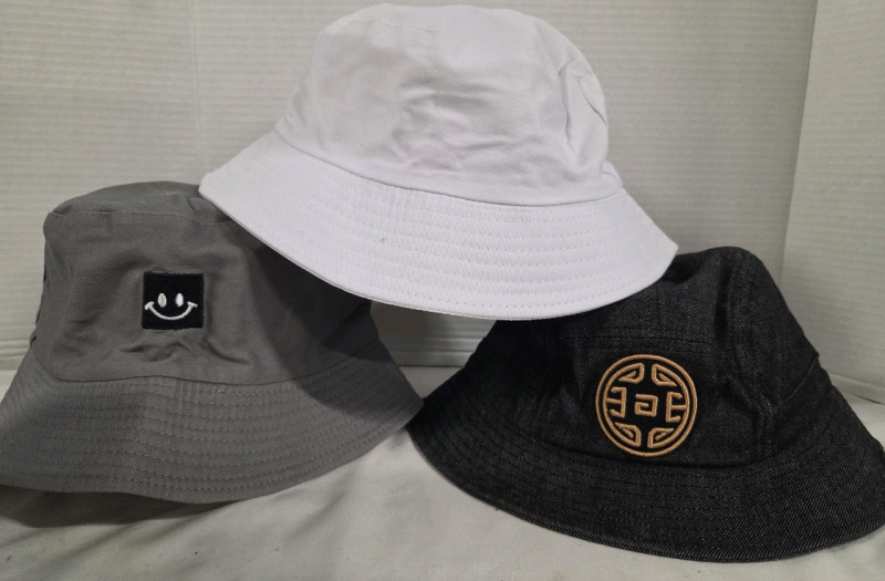 3 New | One Size Fits Most Bucket Hats