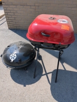 2 As Is BBQs Missing Parts, Dented, Scratched, 3ft Tall