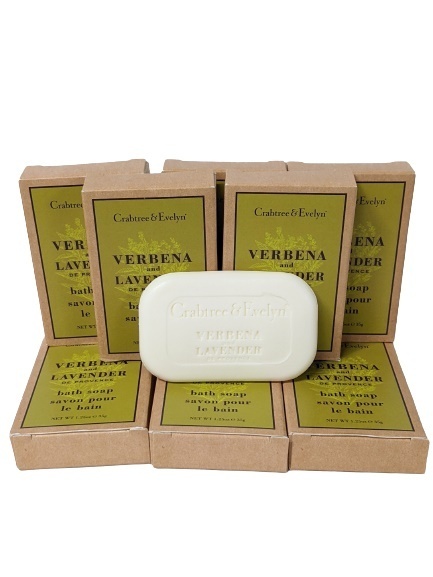 10 New CRABTREE & EVELYN Verbena Lavender Soap