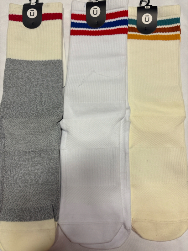 3 New Pairs of Outway Unisex Socks | In Size M/L