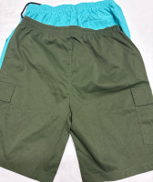 2 New Boys Cargo Shorts| Size M| 100% Polyster