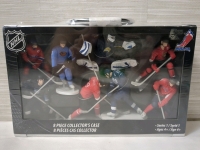 Vintage NHLPA 8 Figure Collectors Case Still Sealed