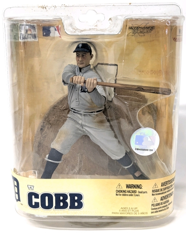 2008 MCFARLANE Sports Picks MLB Baseball Series 5 : TY COBB Figure Approx 5.5" Tall