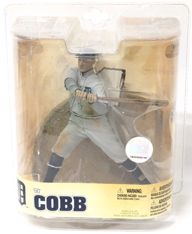 2008 MCFARLANE Sports Picks MLB Baseball Series 5 : TY COBB Figure Approx 5.5" Tall