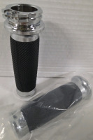 2 New | Motorcycle Handlebars w/ Grip | Measures 5"