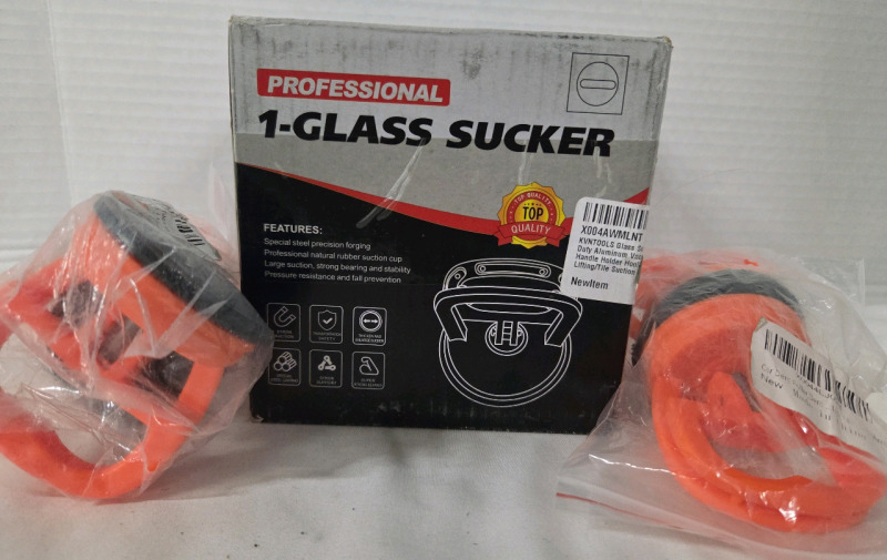 New | Assorted Glass Suckers/Dent Pullers Lot
