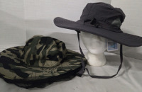 2 New | One Size Unisex Fishing Hats