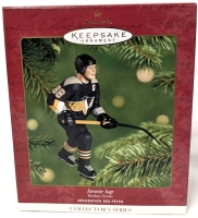 Vintage 2001 HALLMARK : Jaromir Jage NHL Pittsburgh Penguins Hockey Greats Christmas Ornament