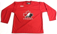 BAUER Team Canada Jersey With Stitched Size Patch - Size Large Men's