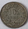 World Coin & Token Lot . Includes 1957 B Swiss Silver 1 Franc - 2