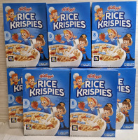 8 New Kellogg's Rice Krispies | Net WT 9oz Each | BB - 11 Dec 2025