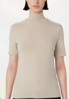 New | Size XL Women's Frank and Oak The Short Sleeve Mock Neck