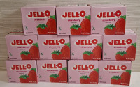 20+ New Strawberry Artificial Flavour Jell-Os | Net WT 3oz | BB - 11 Nov 2026