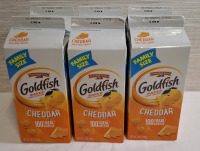 6 New Pepperidge Farm Goldfish Baked Snack Crackers | Net WT 396g | BB - 07/20/25