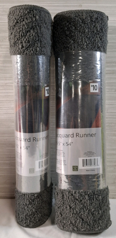 2 New Jacquard Rinner | Measurements- 19.5" x 53" | Material- 100% Heatset Olefin Fiber