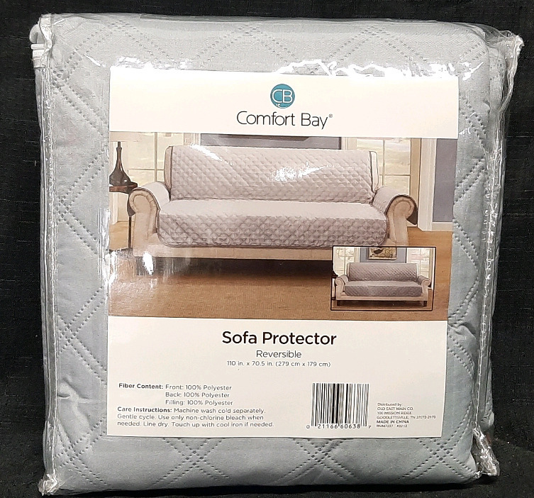 New Comfort Bay Reversible Sofa Protector