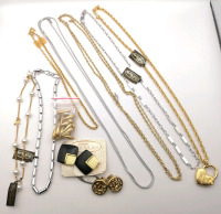 D'ORLAN Vintage Jewellery - Gold & Silver Tone Necklaces +