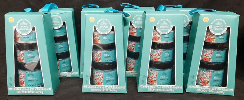 8 New Studio Selection Essential Body Care Collections | Includes Body Creams, Body Scrubs & Bath Crystals