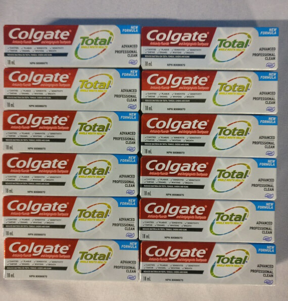 10 New Colgate Total Whole Mouth Health - 18ml