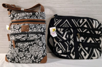 2 New | Ladies' Purse & Crossbody Bag | Tallest Measure Heights- 10.8"
