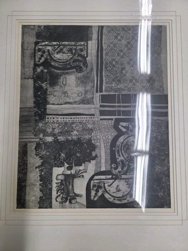 Deep Etch Print By Kloezeman Measures 24" x 28" | A/P