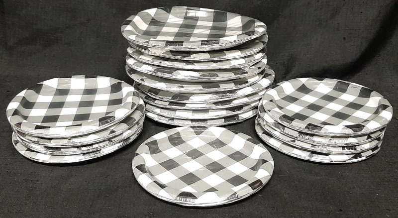 18 Packs of Paper Plates | 9 8&frac34;" Plate Packs & 9 6&frac34;" Plate Packs, All Packs Contain 8 Plates
