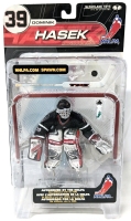 Vintage Sealed 2000 MCFARLAND Sports Picks Goalies Series #2 Buffalo Sabres #39 Dominik Hasek NHLPA Hockey Action Figure - 4.5" Tall