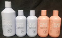 5 New Bottles of Aromafields Body Wash & Hair Oils | 1 Coconut Mint Soothing Body Wash (500ml), 2 Coconut Mint Intensive Hair Oils (240ml) & 2 Orange Blossom Intensive Hair Oils (240ml)