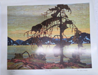 Art Print of "Jack Pine" By Tom Thomson | Measures 24" x 20" | 16/300