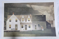 Art Print of "Farm House" By A.J Casson (Group of Seven) Measures 18" x 26" | 285/750