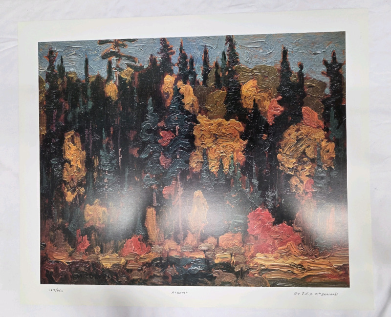 Art Print of "Algoma" By J.E.H. MacDonald (Group of Seven) Measures 24" x 20" | 127/950