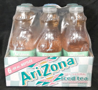 New 6 Pack of Arizona Lemon Flavor Iced Tea 59 oz. Bottles BB Dec 2026