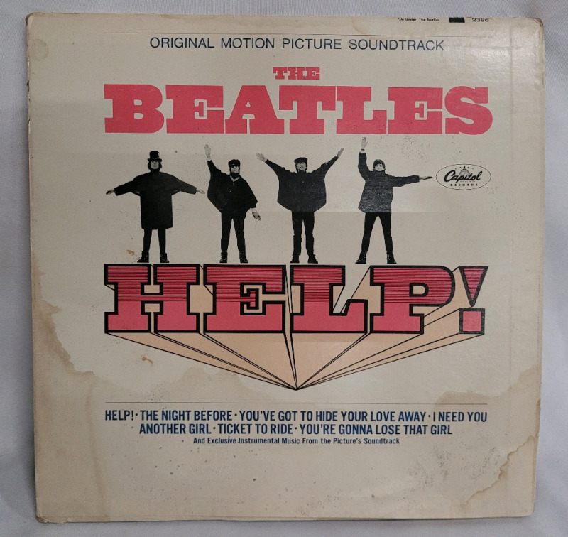 The Beatles - Help! (Original Motion Picture Soundtrack) LP Vinyl Record Album