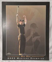 2003 Masters Champion Mike Weir Plaque-Board 16" by 20"