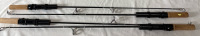 4 New Fishing Rods| Measures 32" each