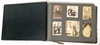 More Instant Ancestors! Antique Gilson Adjustable Album Full of Early 1900s Pictures & Possible Prints : Many Local & Hamilton, Niagara Falls, Saskatoon, Portraits, Families, Ships, Pets, Animals + More | 24 Pages