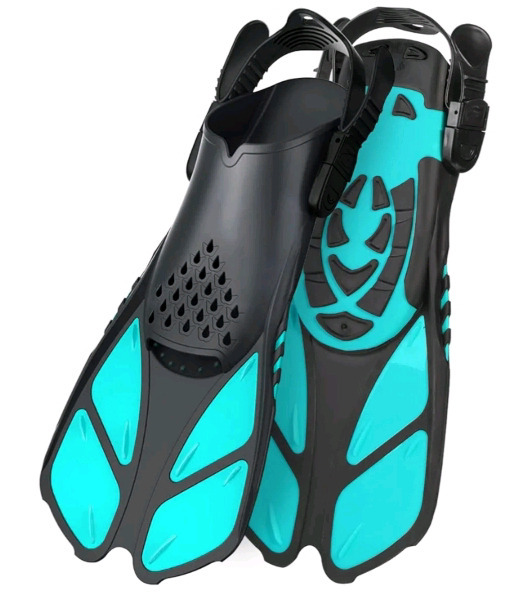 New | Size S/MD Snorkeling Fins | Size Chart With Pictures