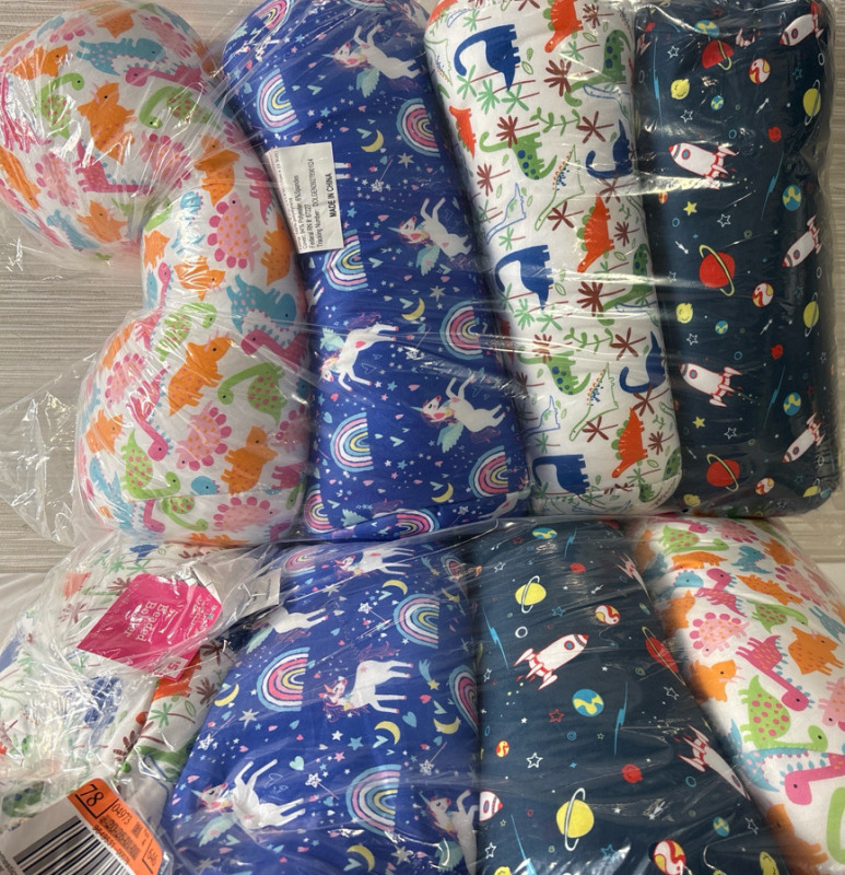 8 New Beaded Bolsters| 6.7"*11.8" Each | 100% Polyster