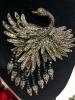 Heidi Daus "Graceful Beauty" Crystal Swan Brooch Stunning