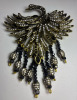 Heidi Daus "Graceful Beauty" Crystal Swan Brooch Stunning - 4