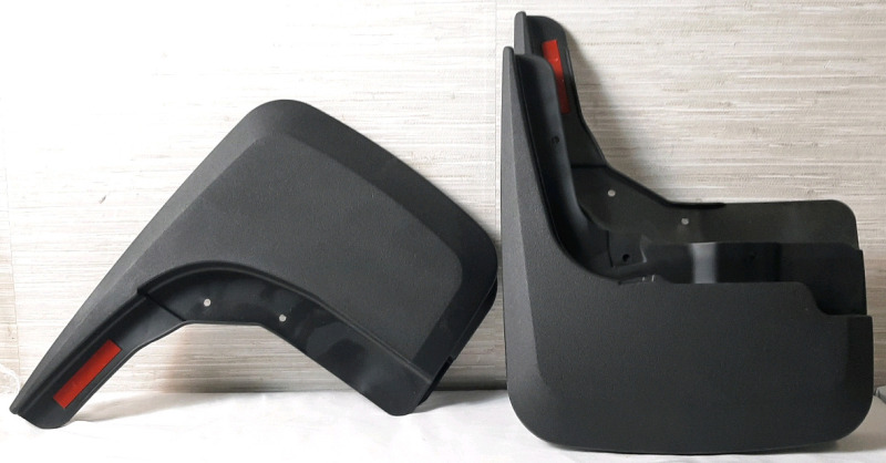 4 Chevy Silverado Front Molded Splash Guards