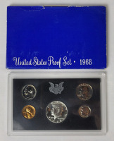 1968 USA San Francisco Proof Coin Set , Uncirculated.